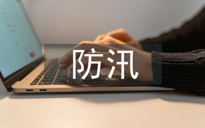 水利工程防汛措施