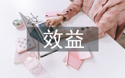 效益分析報(bào)告